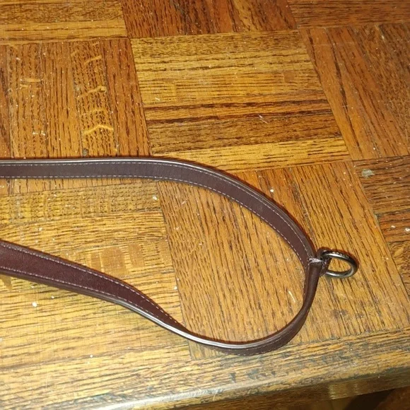 Coach Mini Swagger 2015 35995 Metallic Berry Leather Crossbody $350 Retail EUC - Picture 12 of 16